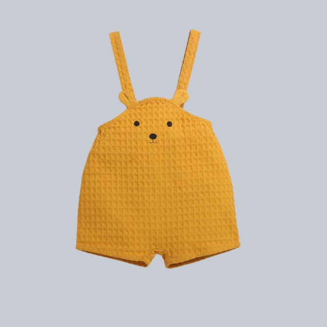 Bunny Dungree With Attached T-Shirt For Boys - Image 3